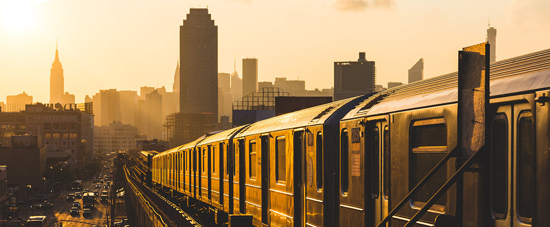 Subway Train, New York, New York, United States